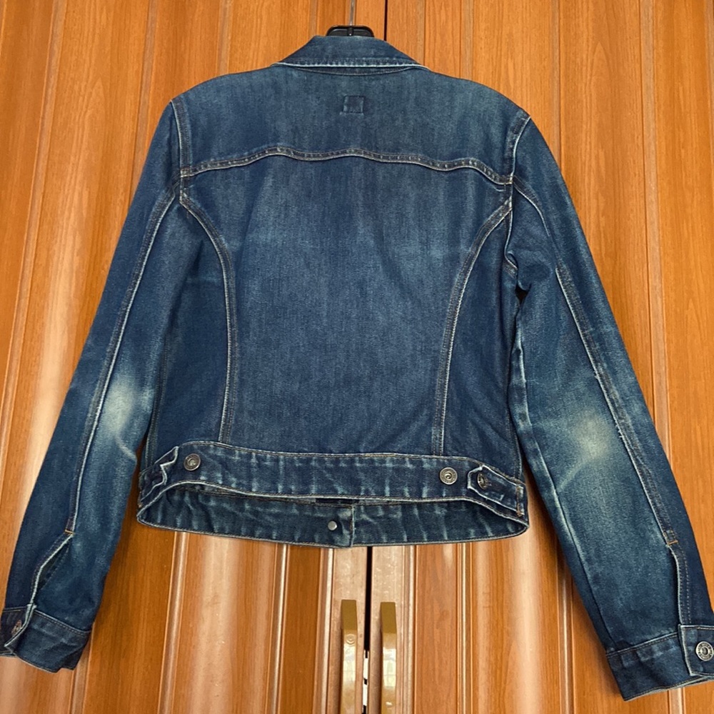 GAP Blue Denim Jacket Size M - Picture 2 of 11